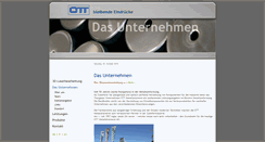 Desktop Screenshot of ottmetall.ch